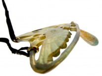 George Pierre Carved Horn Pendant