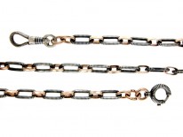 Silver & Niello Chain