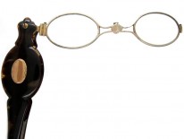 Victorian Tortoishelle & Silver Lorgnette
