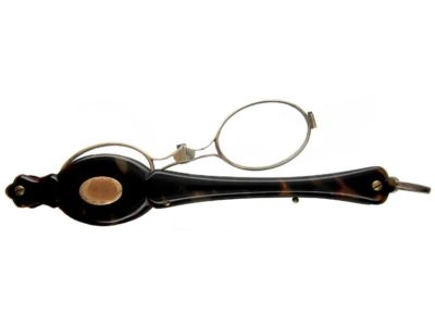 Victorian Tortoishelle & Silver Lorgnette