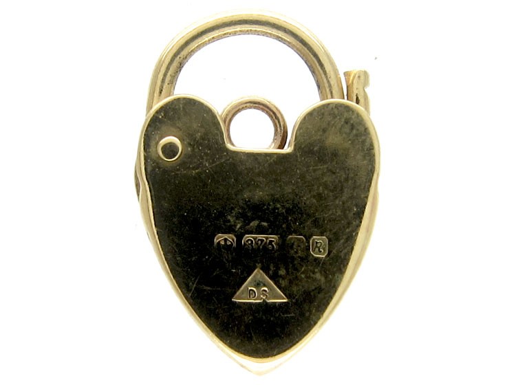 Gold Padlock Charm
