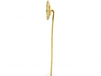 18ct Gold Enamel Pierrot Tie Pin