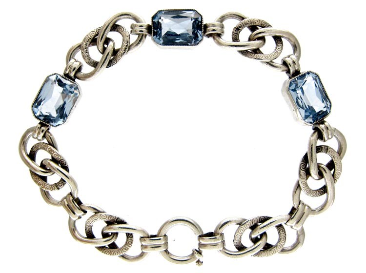 Silver & Paste Bracelet