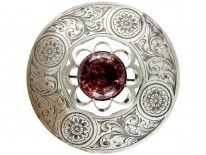 Scottish Plaid Brooch