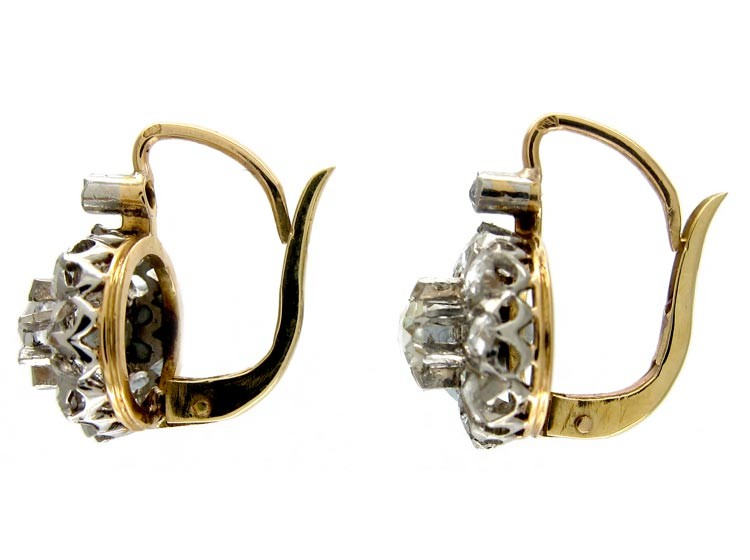 Rose Diamond Earrings