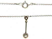 Diamond Drop Pendant