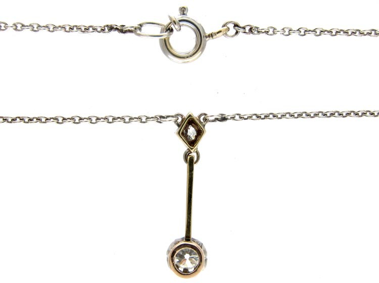 Diamond Drop Pendant
