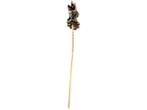Ruby & Diamond Negress Tie Pin