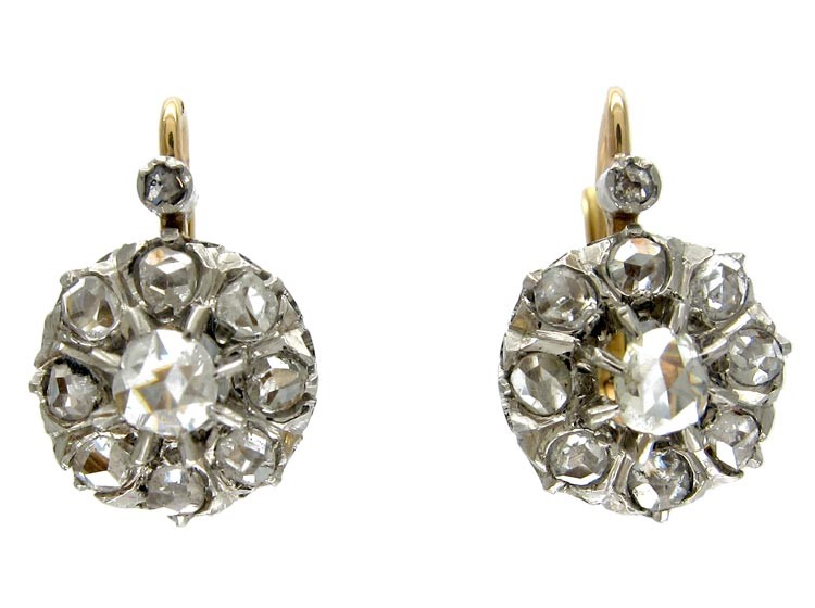 Rose Diamond Earrings