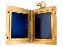 Lapis Lazuli Gold Locket