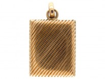 Lapis Lazuli Gold Locket