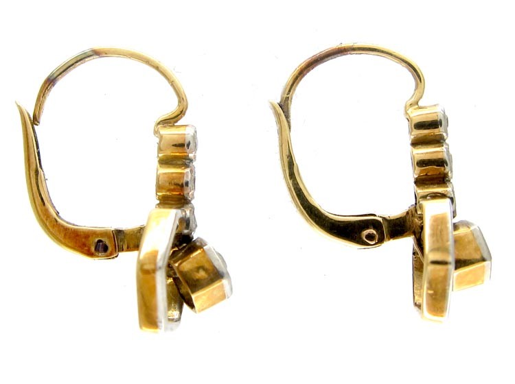 Diamond Drop Earrings