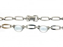 Silver & Moonstone Necklace