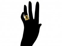 Citrine 9ct Gold Ring