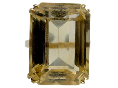 Citrine 9ct Gold Ring