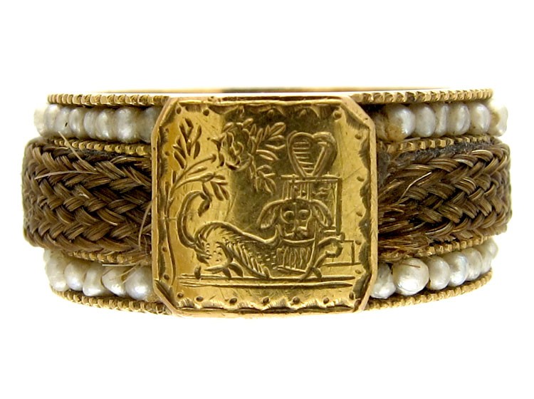 Georgian Hair Ring