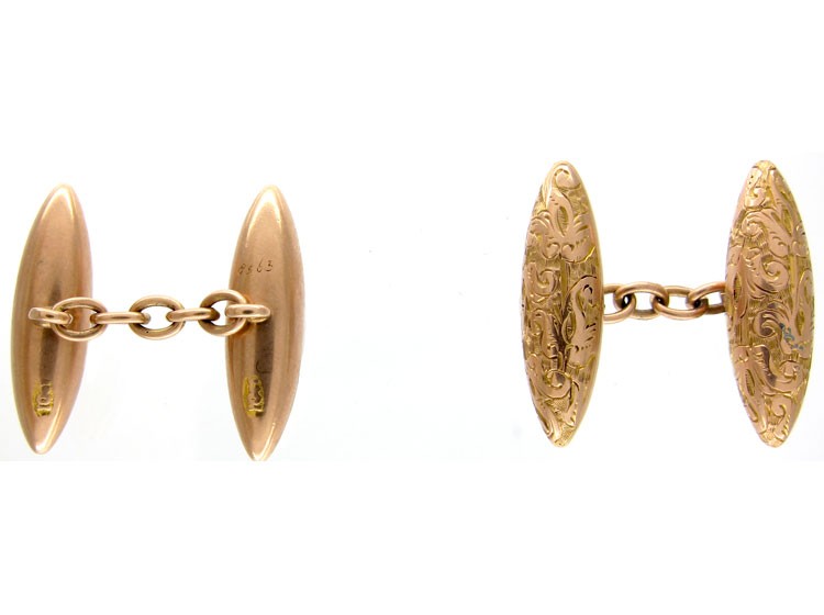 Gold Bullet Cufflinks