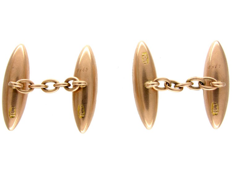 Gold Bullet Cufflinks