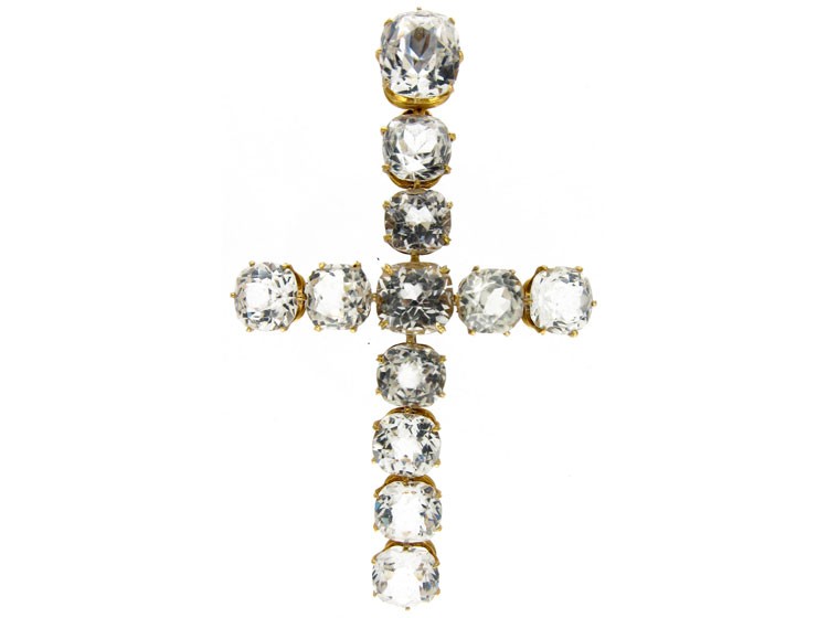 Rock Crystal Cross