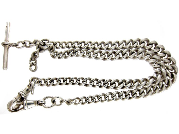 Silver Albert Chain