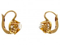 Rose Diamond Earrings