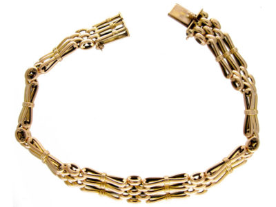 Gold Gate Bracelet