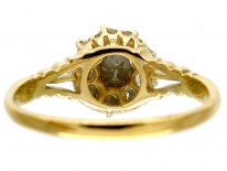 Victorian Diamond Cluster Ring