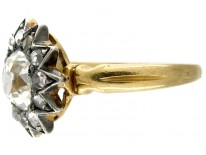Early Victorian Diamond Cluster Ring