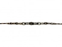 Diamond & Natural Pearl Bracelet
