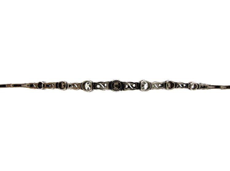 Diamond & Natural Pearl Bracelet