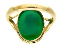 Hardstone Cameo Ring