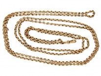 9ct Gold Victorian Guard Chain