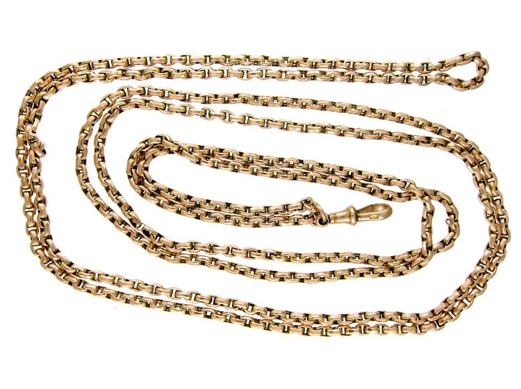 9ct Gold Victorian Guard Chain