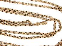 9ct Gold Victorian Guard Chain