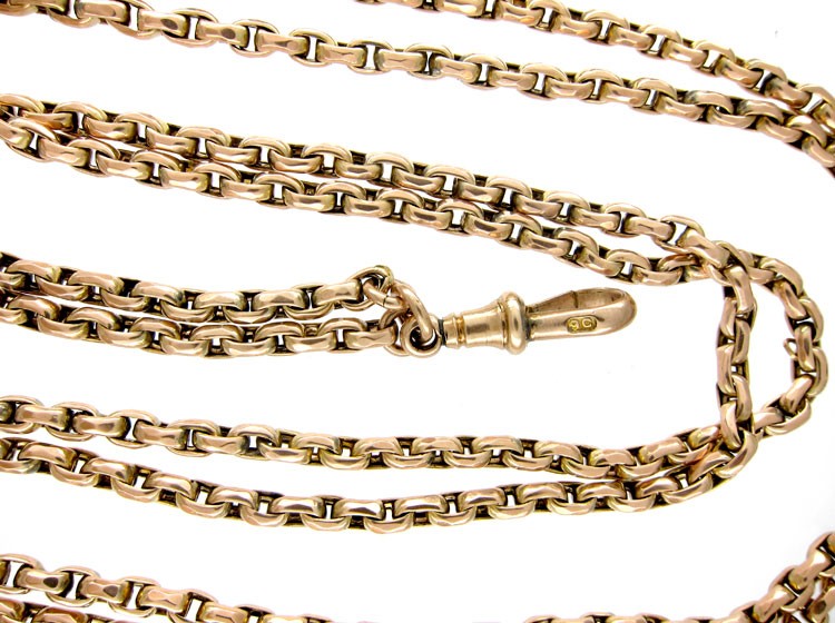 9ct Gold Victorian Guard Chain