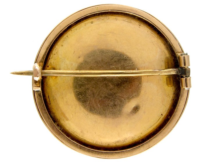 Enamel Limoges Brooch