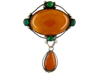 Amber Brooch