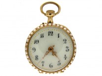 14ct Gold Edwardian Enamel Watch