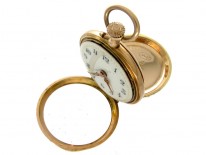 14ct Gold Edwardian Enamel Watch