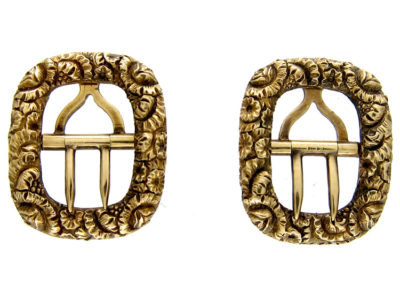 Georgian Gold Miniature Buckles