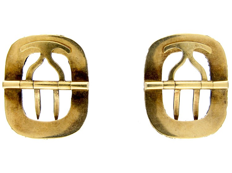 Georgian Gold Miniature Buckles