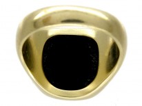 Hardstone Intaglio Signet Ring