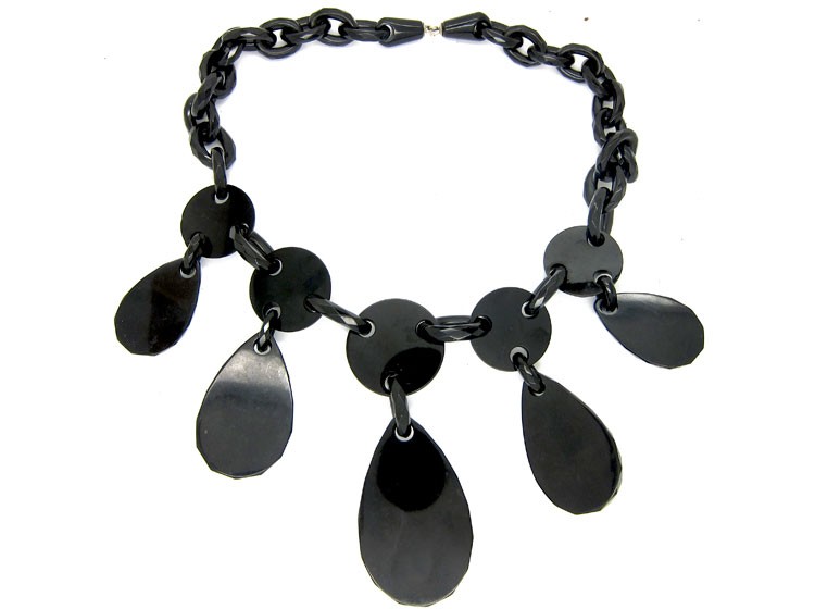 Victorian Jet Necklace