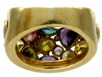 Multi Gemstone Ring