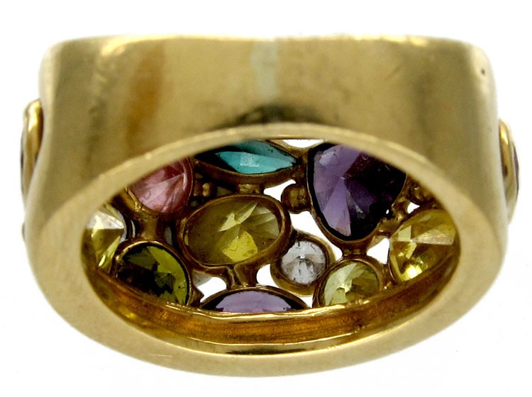 Multi Gemstone Ring