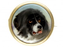 Gold Dog Brooch by Ford