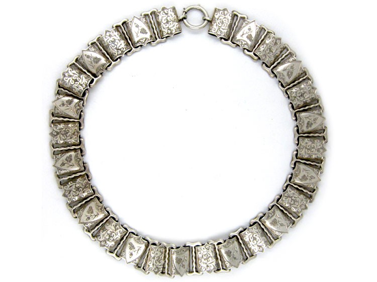 Silver Victorian Collar