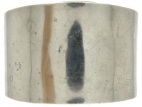Silver & Gold Overlay Buckle Bangle