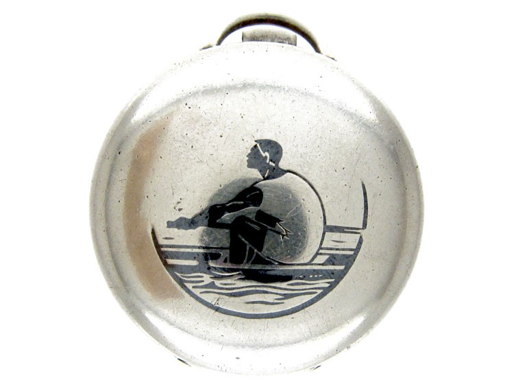Silver Rowing Watch