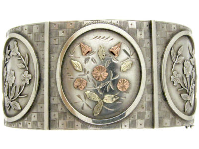 Silver & Gold Overlay Bangle